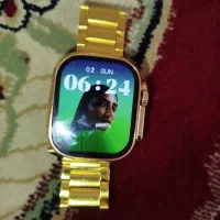 ساعت هوشمند طرح اپل واچ اولترا - طلایی فول کپی