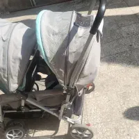 کالسکه دوقلوی خارجی فوق العاده در حد نو|کالسکه و لوازم جانبی|صومعهسرا, |دیوار