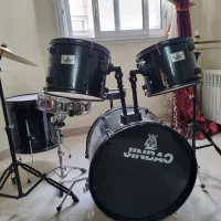 درام ست کامل JINBAO - در حد نو - خیلی کم‌کارکرد