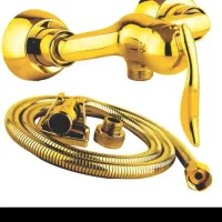 شیر دستشویی طلایی