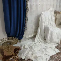 شال و پرده پزیرایی|پرده، رانر، رومیزی|رباط‌کریم, نصیرشهر|دیوار