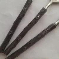 قاشق چنگال چاقو ۱۲ نفره قدیمی طرح درخت