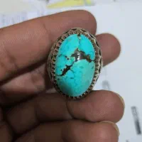 انگشتر کلکسیونی فیروزه نیشابور درجه یک