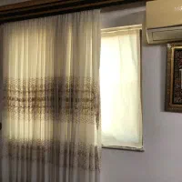 دو عدد پرده سالُن و یک عدد پرده فانتزی کاملا سالم|پرده، رانر، رومیزی|قائم‌شهر, |دیوار