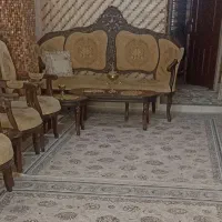 مبل سلطنتی 9نفره چوب گردو