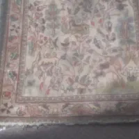 قالیچه قدیمی کهنه|فرش|اصفهان, ارزنان|دیوار