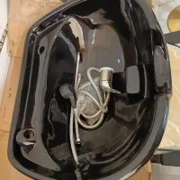 یک صندلی گردون جک دار|آرایشگاه و سالنهای زیبایی|خسروشاه, |دیوار