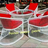 میز گرد/ میز و صندلی باغی ویلایی آماتیس