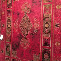 فرش طرح بلوچ قرمز سبز در طرحهای مختلف