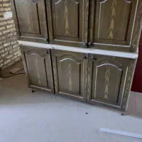 کابینت فلزی سالم به همراه سینگ و ابچکان