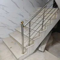 نرده راهپله و حفاظ استیل