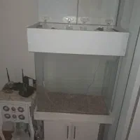 اکواریوم شیشه خم