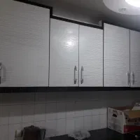 کابینت هایگلاس ۳ ماه کارکرده  سرویس و تکی  دو دست|مصالح و تجهیزات ساختمان|تهران, افسریه شمالی|دیوار