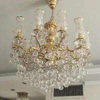 لوستر کریستال چک آنتیک