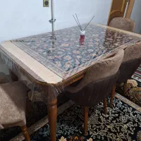 رومیزی ۶نفره مخملی