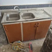 کابینت ۱۳ متر سینک شیر سه تا سنگ بزرگ|مصالح و تجهیزات ساختمان|تربت جام, یحیی آباد|دیوار