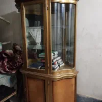 بوفه،مبل هفت نفره استیل ویک عدد عسلی،میز تلویزیون