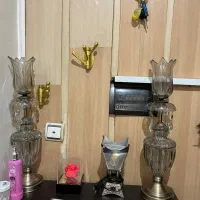 شمعدانی کریستال لاله کریستال.