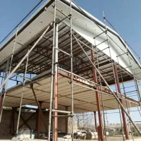 شیروانی آلاچیق جوشکاری سقف شیبداراسکلت فلزی پنجره|خدمات پیشه و مهارت|هشتگرد, هشتگرد قدیم|دیوار