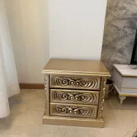 سرویس خواب دونفره چوب فرانسوی ۱۸۰در۲|تخت و سرویس خواب|تهران, هروی|دیوار