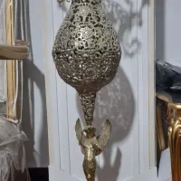 گلدان وساعت برنزی