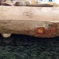 ظروف چوبی و انواع مجسمه چوبی|صنایع دستی و سایر لوازم تزئینی|آباده, |دیوار