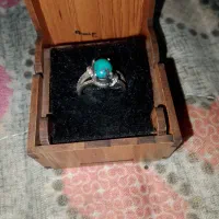 انگشتر نقره فیروزه زنانه