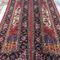 دوجفت فرش دستبافت هریس|فرش|باسمنج, |دیوار