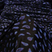 پارچه گل مخملی