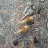 دو جفت زنون خوب طلایی سفید نو