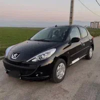 207 tu3 مشکی صفر خشک