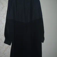 مانتومخمل جیرمشکی پشت پیله دارسایز۴۸تا ۵۲