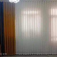 فروش و دوخت و نصب انواع پرده چراغی|پرده، رانر، رومیزی|نورآباد, |دیوار