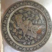 دیوار کوب مسی