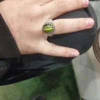 انگشتر چشم گربه رعد دار باکیفیت|جواهرات|بومهن, |دیوار