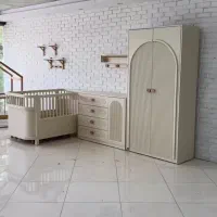 سرویس کودک آیماه شرکتی تمام ام دی اف و چوب رنگ