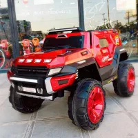 ماشین جیپ قدرتمند با چهارموتورقدرتی درب خفاشی