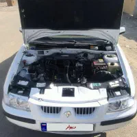 یک دستگاه سمند مدل 91 در حدخشک بیرنگ موتور پارس