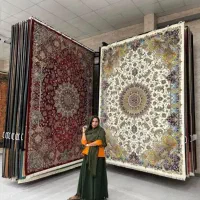 فرش افشان سفیر لاکی۱۲۰۰|فرش|شیراز, ریشمک|دیوار