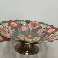 ظرف برنجی خیلی شیک هندی وقدیمی|کلکسیون اشیاء عتیقه|بیرجند, |دیوار