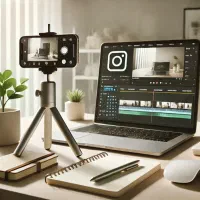 ادمین و تولید محتوا پیج اینستا