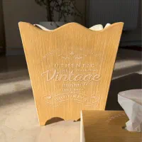 سطل و جادستمال کاغذی چوبی