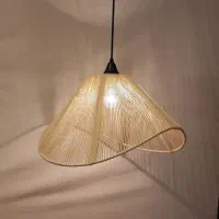 چراغ آویز/لوستر/مدرن/رافیا/مینیمال|لوستر و چراغ آویز|تهران, فردوسی|دیوار