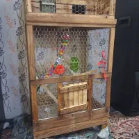 قفس چوبی زیبا