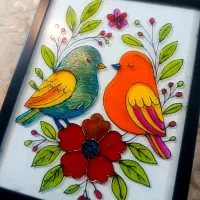 تابلوهای ویترای هنر دست