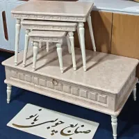 ملومبلی کرمی  با ۳ تا عسلی با روکش وکیوم خارجی
