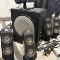 اسپیکر 6 تکه لاجیتک x 530همراه ساب و گیرنده بلوتوث|سیستم صوتی خانگی|مشهد, الهیه|دیوار