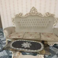مبل سلطنتی ۹نفره چوب گردو
