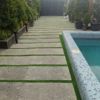 نصاب چمن مصنوعی 25میل|گل مصنوعی|چهارباغ, |دیوار