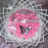 دسته گل شایندار عروسکی، ویژه شب یلدا،گل روبانی|صنایع دستی و سایر لوازم تزئینی|اردبیل, |دیوار